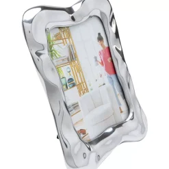 KARE Design Bilderrahmen Jade Swing Silber 13X18Cm- Deko & Geschenkartikel