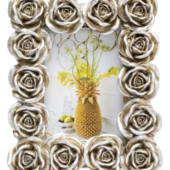 KARE Design Bilderrahmen Romantic Rose Silber 11X13Cm- Deko & Geschenkartikel