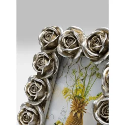 KARE Design Bilderrahmen Romantic Rose Silber 11X13Cm- Deko & Geschenkartikel