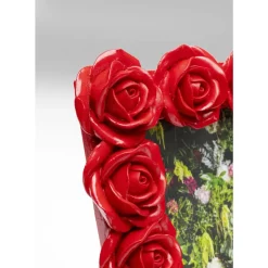 KARE Design Bilderrahmen Romantic Rose Rot 26X31Cm- Deko & Geschenkartikel