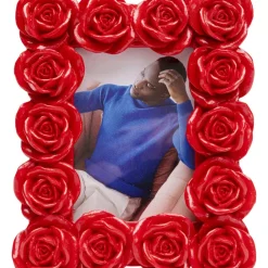 KARE Design Bilderrahmen Romantic Rose Rot 11X13Cm- Deko & Geschenkartikel