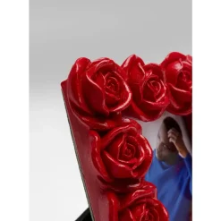 KARE Design Bilderrahmen Romantic Rose Rot 11X13Cm- Deko & Geschenkartikel