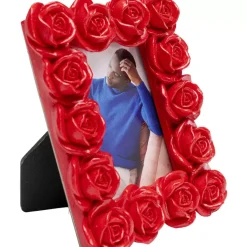 KARE Design Bilderrahmen Romantic Rose Rot 11X13Cm- Deko & Geschenkartikel