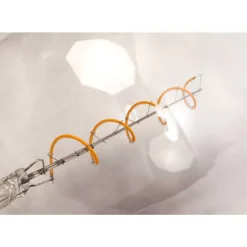 KARE Design Birne Spiral Led Grau- Leuchtmittel