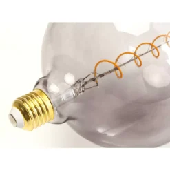 KARE Design Birne Spiral Led Grau- Leuchtmittel
