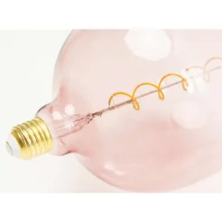 KARE Design Birne Spiral Led Rose- Leuchtmittel