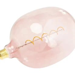 KARE Design Birne Spiral Led Rose- Leuchtmittel