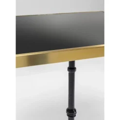 KARE Design Bistrotisch Kaffeehaus Rim Square Schwarz 60X60- Tische