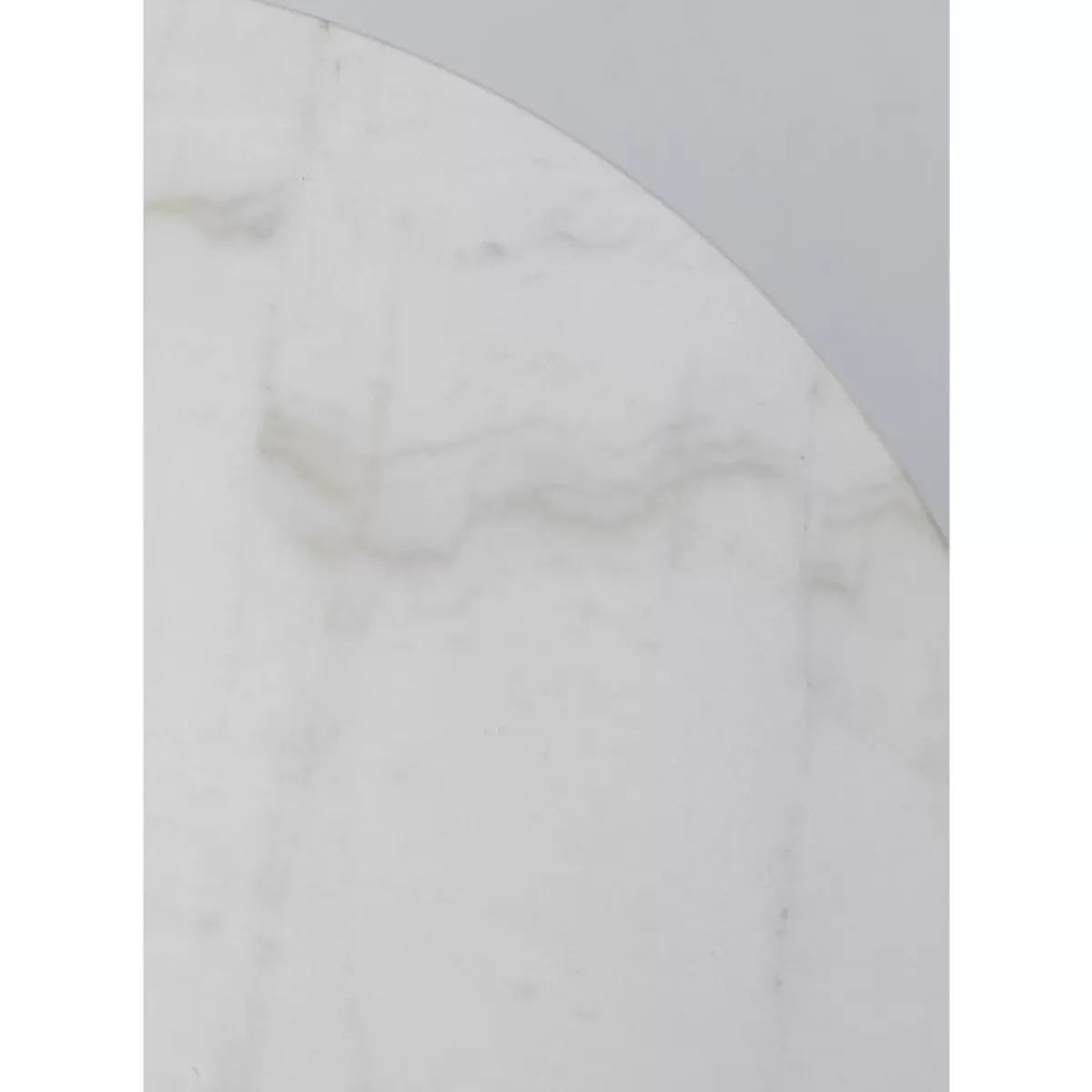 KARE Design Bistrotisch Kaffeehaus Rund Weiss O60- Outdoormöbel