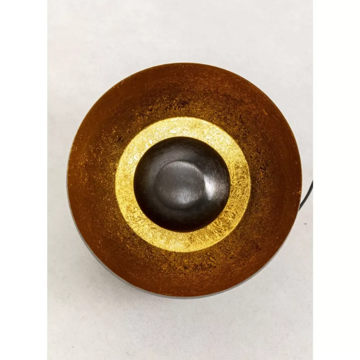 KARE Design Bodenleuchte Apollon Smooth Schwarz O28Cm- Steh & Bodenleuchten