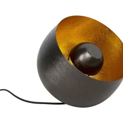 KARE Design Bodenleuchte Apollon Smooth Schwarz O28Cm- Steh & Bodenleuchten