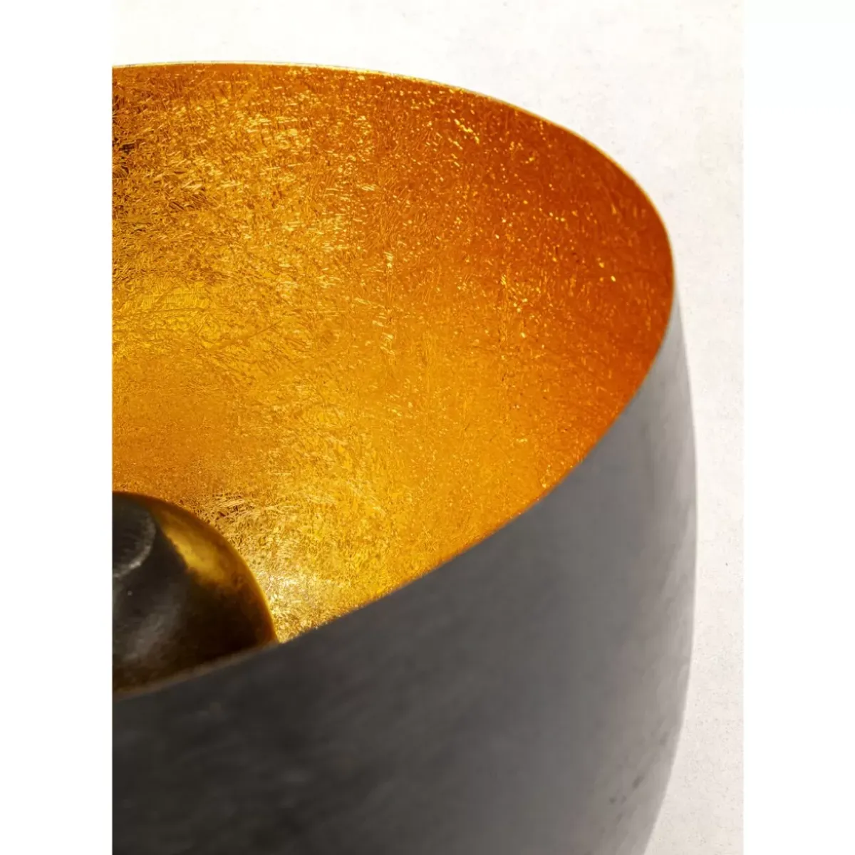 KARE Design Bodenleuchte Apollon Smooth Schwarz O35Cm- Steh & Bodenleuchten