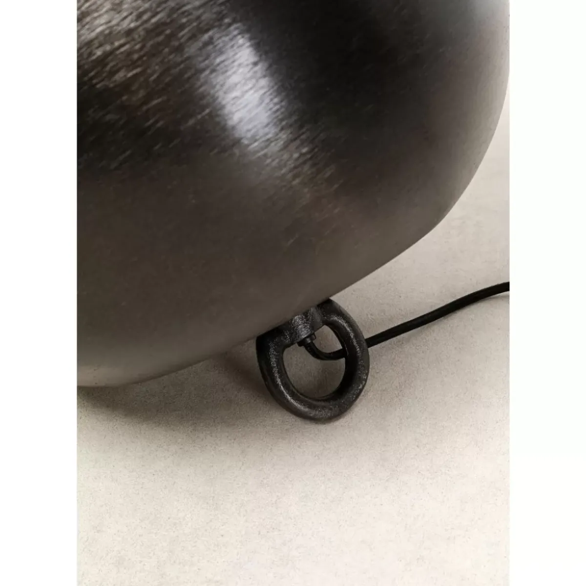 KARE Design Bodenleuchte Apollon Smooth Schwarz O35Cm- Steh & Bodenleuchten