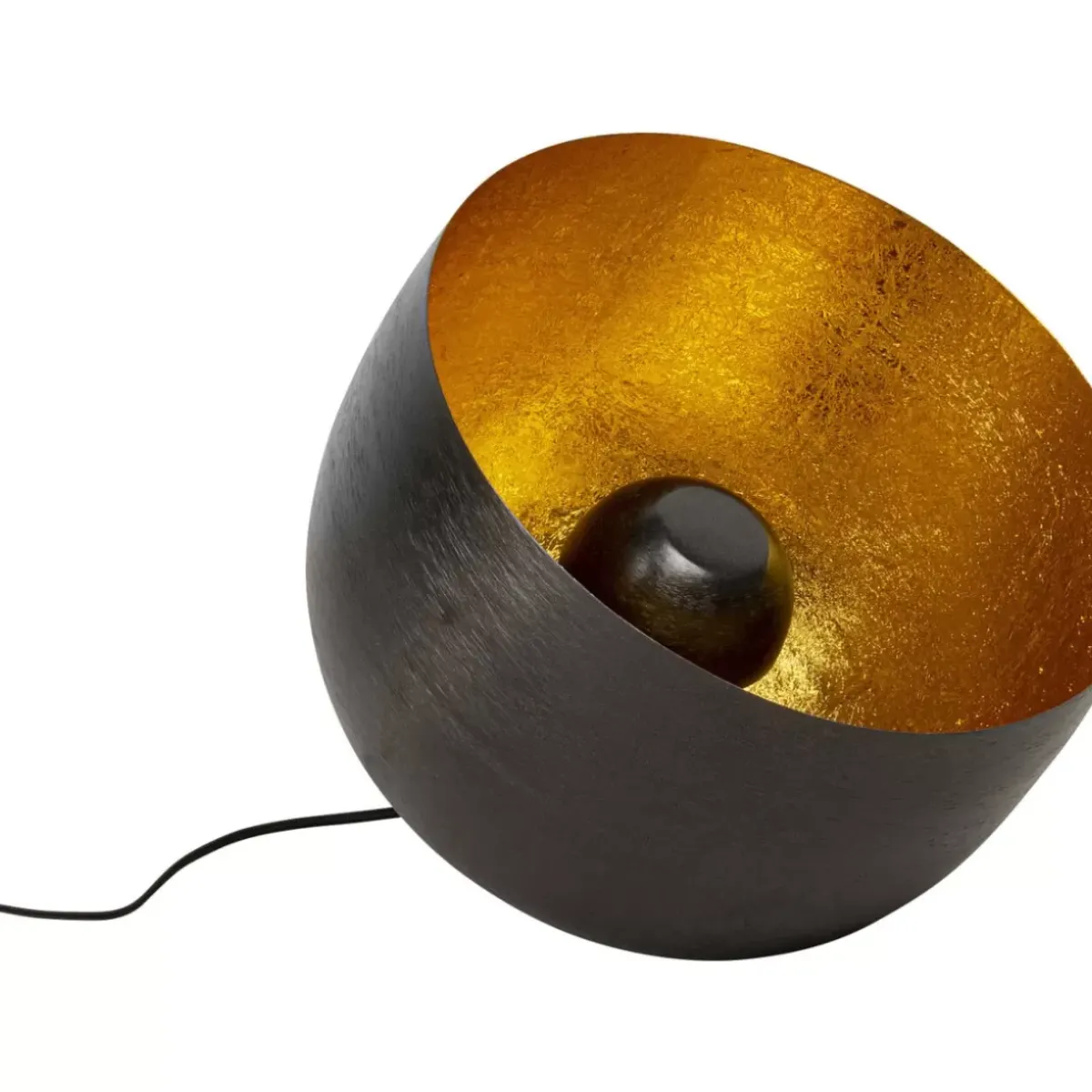 KARE Design Bodenleuchte Apollon Smooth Schwarz O35Cm- Steh & Bodenleuchten