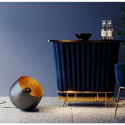 KARE Design Bodenleuchte Apollon Smooth Schwarz O50Cm- Steh & Bodenleuchten