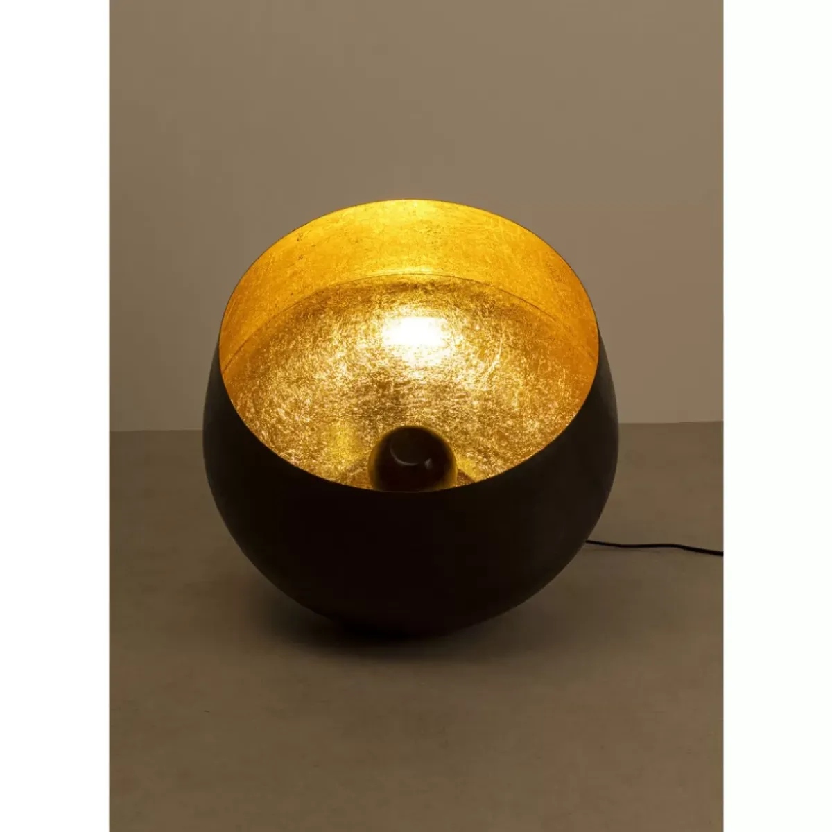 KARE Design Bodenleuchte Apollon Smooth Schwarz O50Cm- Steh & Bodenleuchten