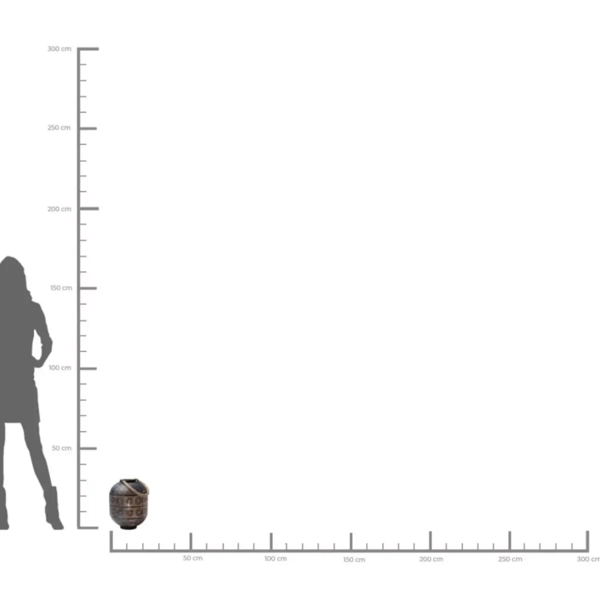 KARE Design Bodenleuchte Sultan 30Cm- Steh & Bodenleuchten