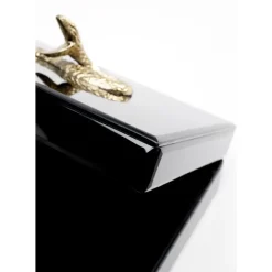 KARE Design Box Snake Bite Schwarz 28X7Cm- Aufbewahrung & Ordnung