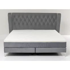KARE Design Boxspringbett Benito Moon Grau 180X200Cm- Betten