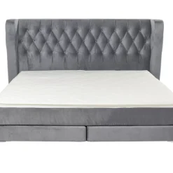 KARE Design Boxspringbett Benito Moon Grau 160X200Cm- Betten