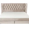 KARE Design Boxspringbett Benito Moon Creme 160X200Cm- Betten