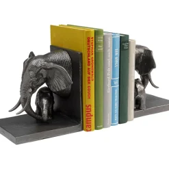 KARE Design Buchstutze Elephant Family (2/Set)- Deko & Geschenkartikel