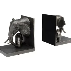 KARE Design Buchstutze Elephant Family (2/Set)- Deko & Geschenkartikel