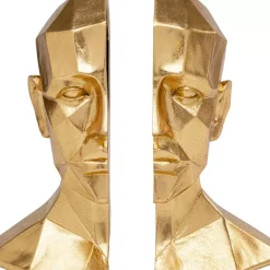 KARE Design Buchstutze Face (2/Set)- Deko & Geschenkartikel