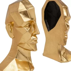 KARE Design Buchstutze Face (2/Set)- Deko & Geschenkartikel