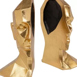 KARE Design Buchstutze Face (2/Set)- Deko & Geschenkartikel