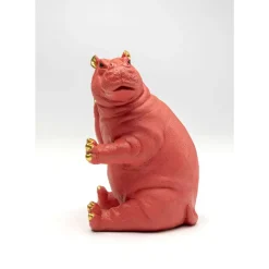 KARE Design Buchstutze Hippo Pink (2/Set)- Deko & Geschenkartikel
