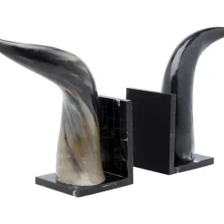 KARE Design Buchstutze Horns (2/Set)- Deko & Geschenkartikel