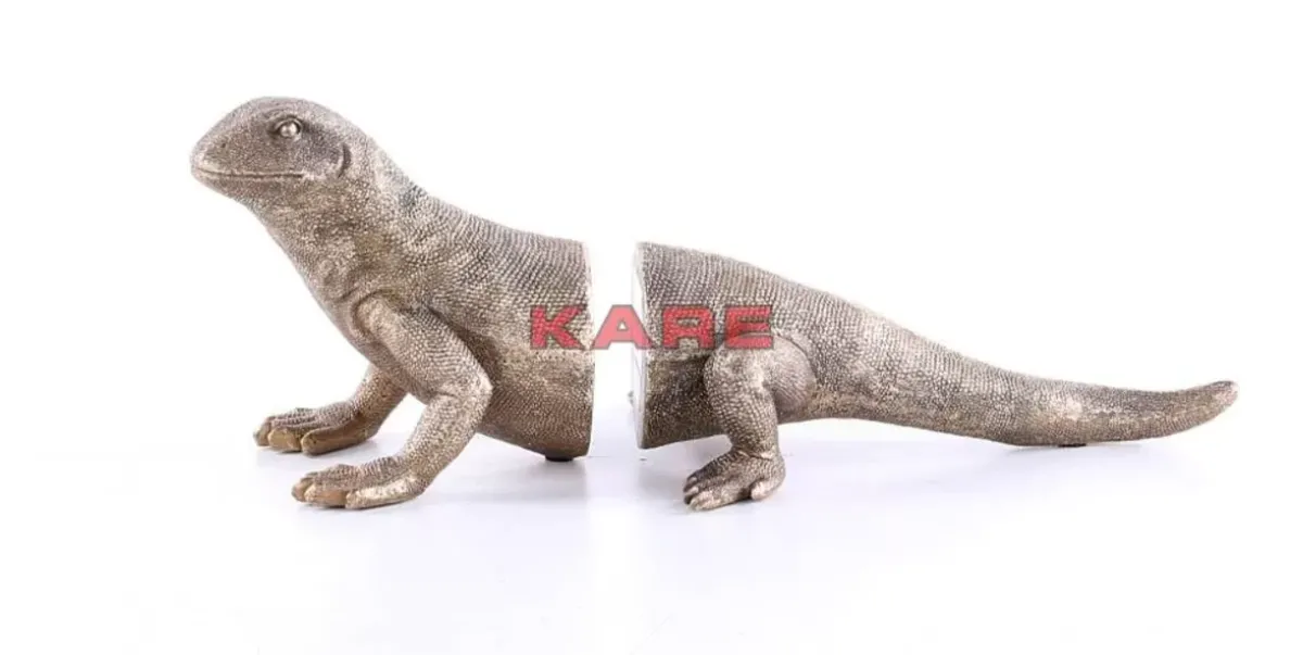 KARE Design Buchstutze Lizard (2/Set)- Deko & Geschenkartikel