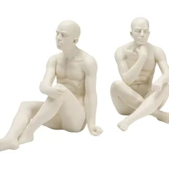 KARE Design Buchstutze Meditating Man (2/Set)- Deko & Geschenkartikel