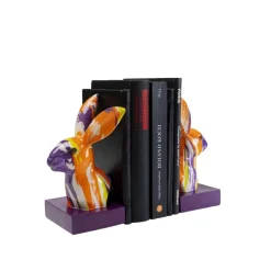 KARE Design Buchstutze Rabbit Holi (2/Set)- Deko & Geschenkartikel