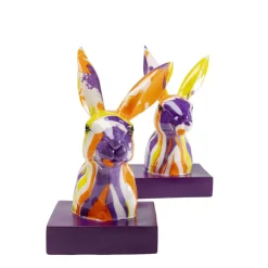 KARE Design Buchstutze Rabbit Holi (2/Set)- Deko & Geschenkartikel