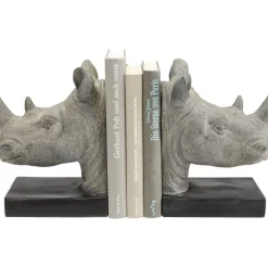 KARE Design Buchstutze Rhino (2/Set)- Deko & Geschenkartikel