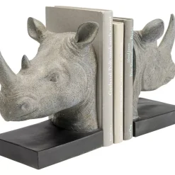 KARE Design Buchstutze Rhino (2/Set)- Deko & Geschenkartikel