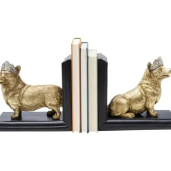 KARE Design Buchstutze Royal Standing Corgi (2/Set)- Deko & Geschenkartikel