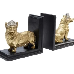 KARE Design Buchstutze Royal Standing Corgi (2/Set)- Deko & Geschenkartikel