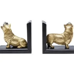 KARE Design Buchstutze Royal Standing Corgi (2/Set)- Deko & Geschenkartikel
