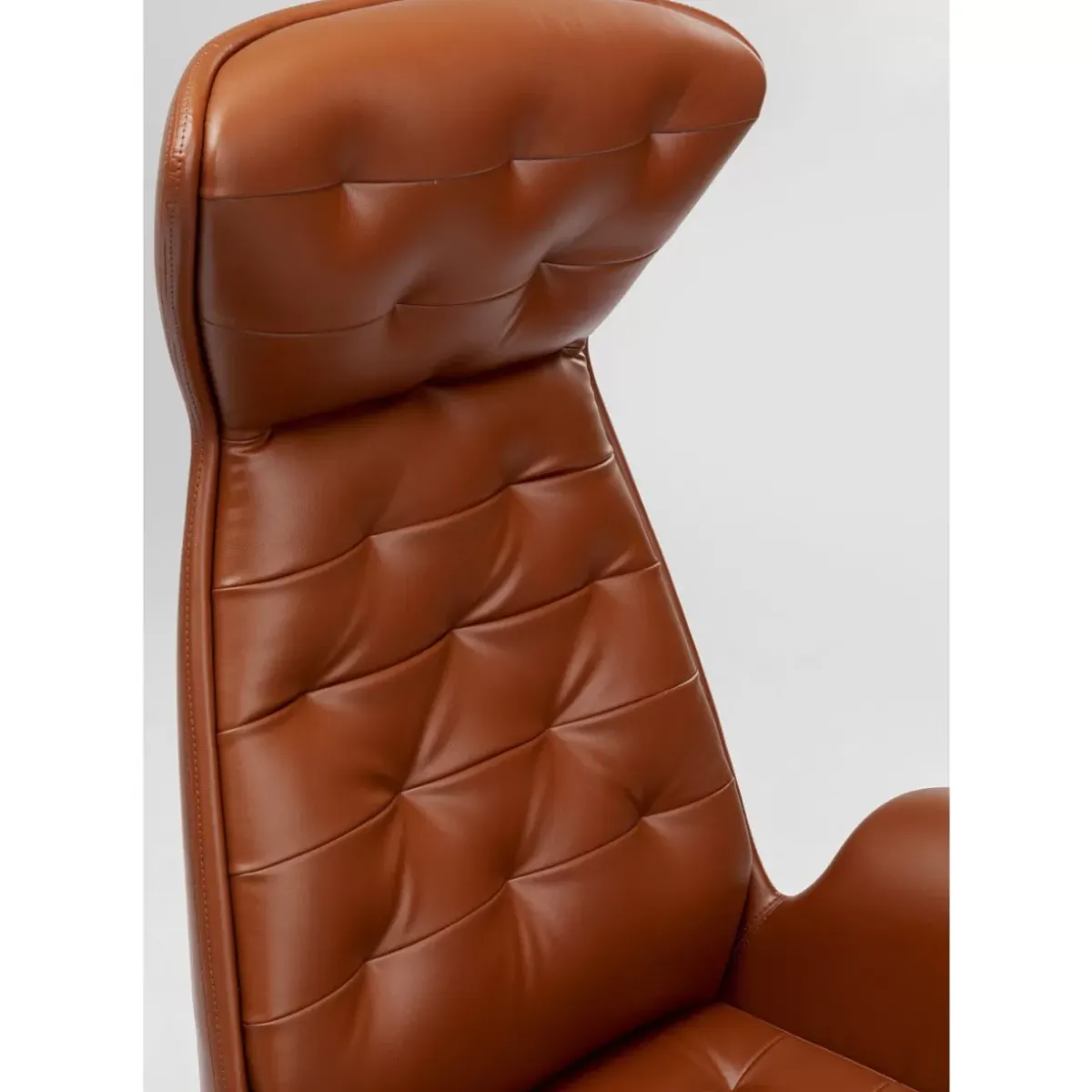 KARE Design Burodrehstuhl Brady Messing- Stühle