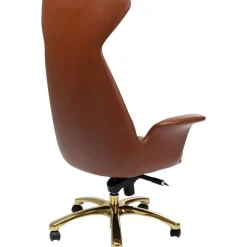 KARE Design Burodrehstuhl Brady Messing- Stühle