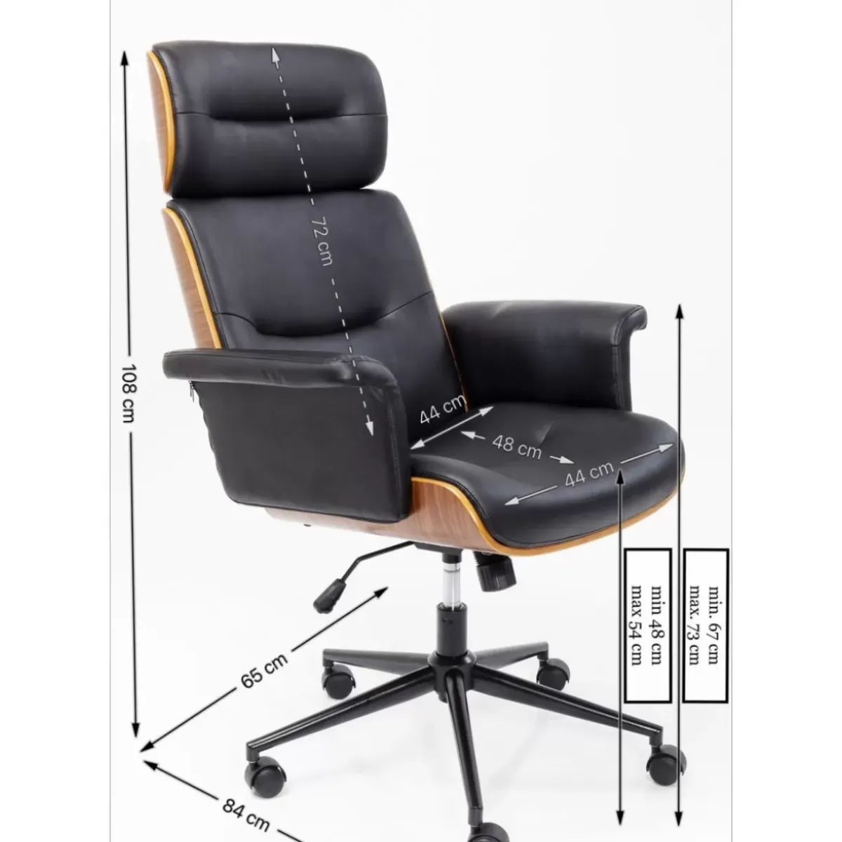 KARE Design Burodrehstuhl Check Out- Stühle