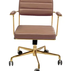KARE Design Burodrehstuhl Dottore Braun- Stühle