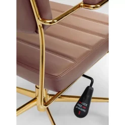 KARE Design Burodrehstuhl Dottore Braun- Stühle