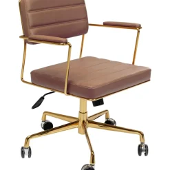 KARE Design Burodrehstuhl Dottore Braun- Stühle