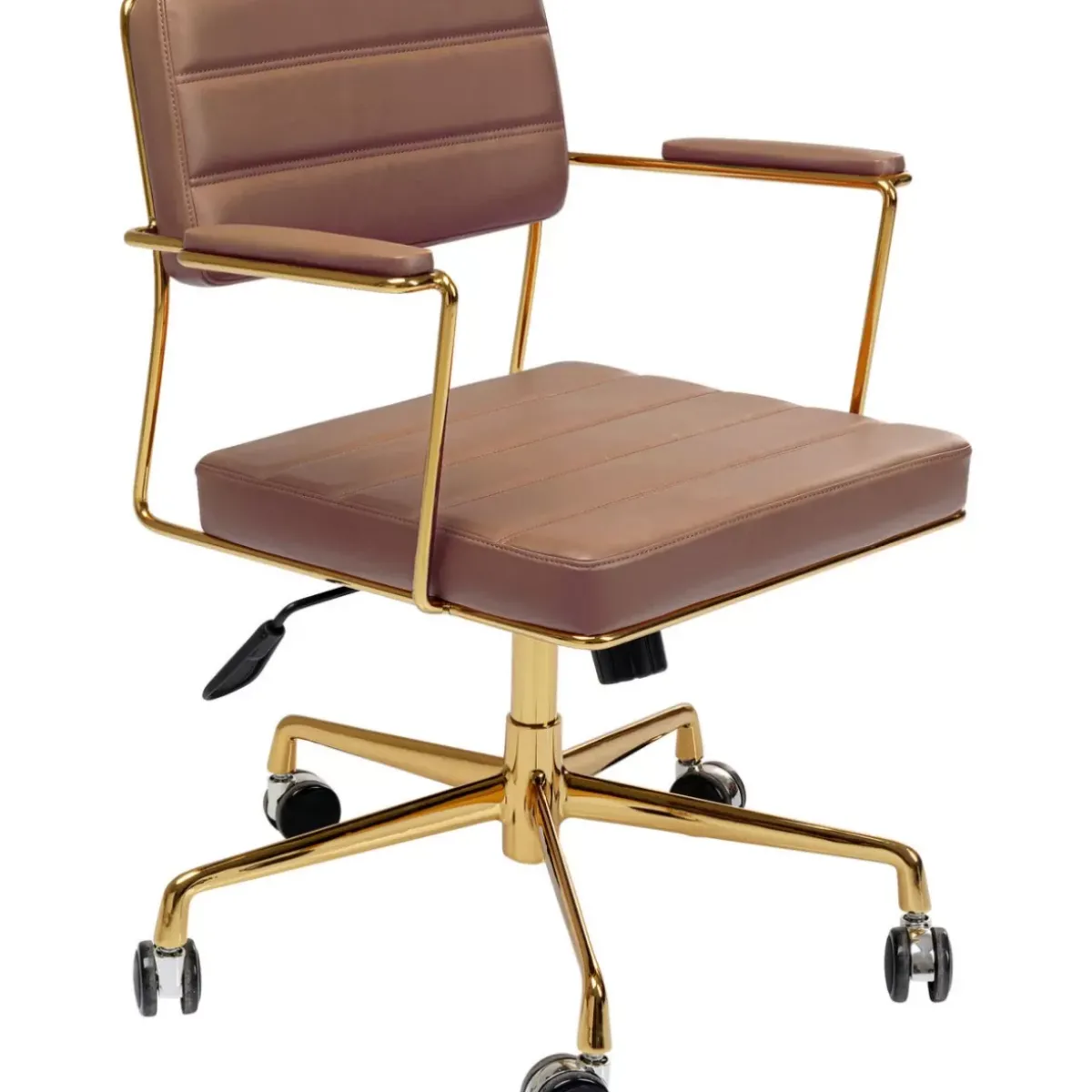 KARE Design Burodrehstuhl Dottore Braun- Stühle