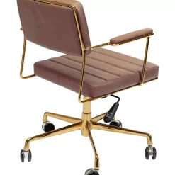 KARE Design Burodrehstuhl Dottore Braun- Stühle