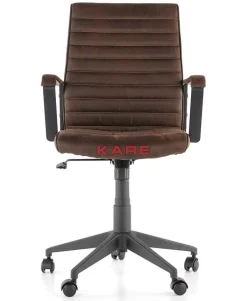 KARE Design Burodrehstuhl Labora Braun- Stühle